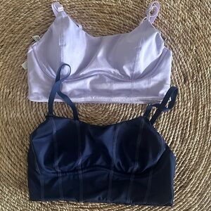 Set of 2 PINK  The Wave Ultimate Longline Sports Bra Size M